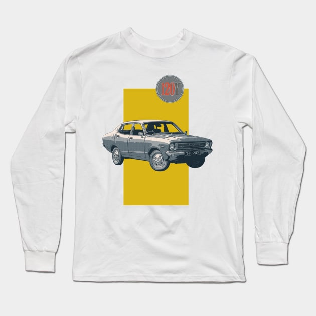 Datsun 120Y (B210) Long Sleeve T-Shirt by Joshessel